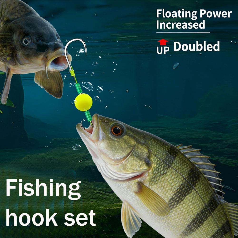 Reverse Off-Bottom Double Hook - مراجعة Fishing Hook Weedless وسعره