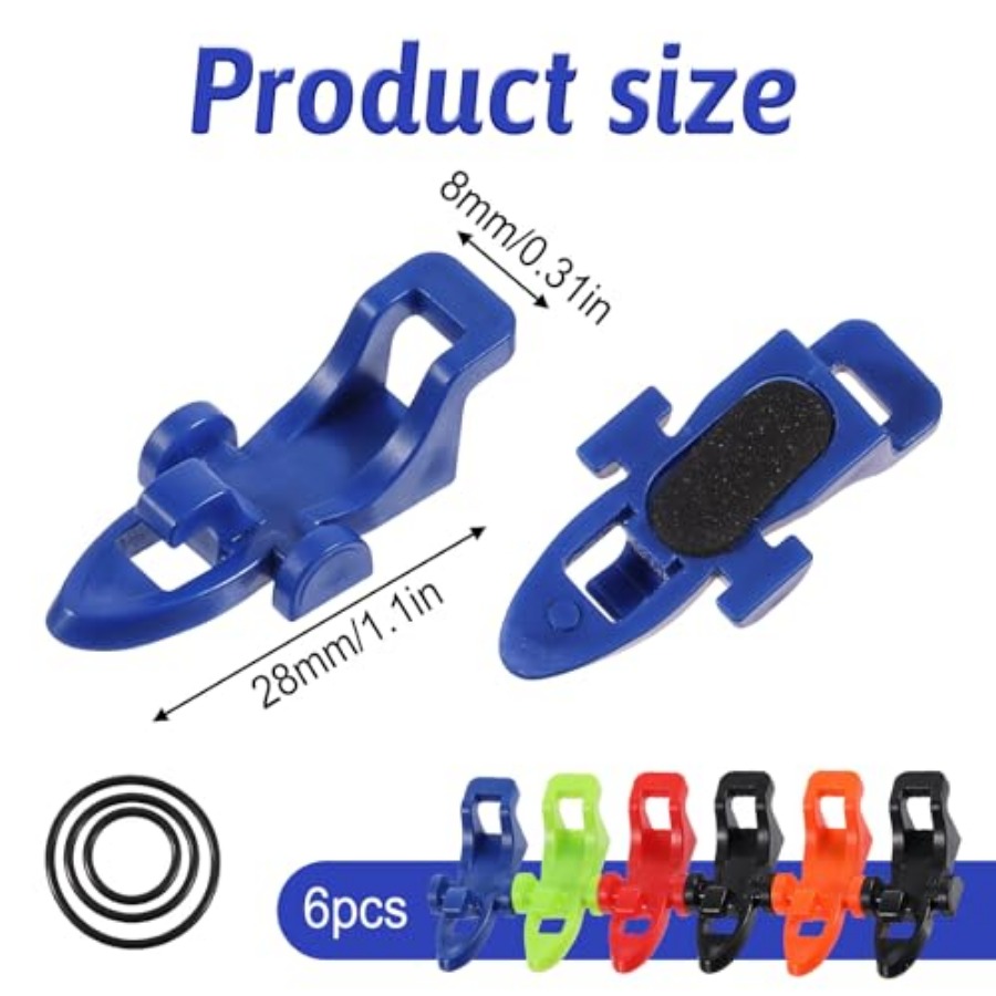 6 Sets Fishing Hook Holder, Fi - مراجعة Fishing Hook Size وسعره