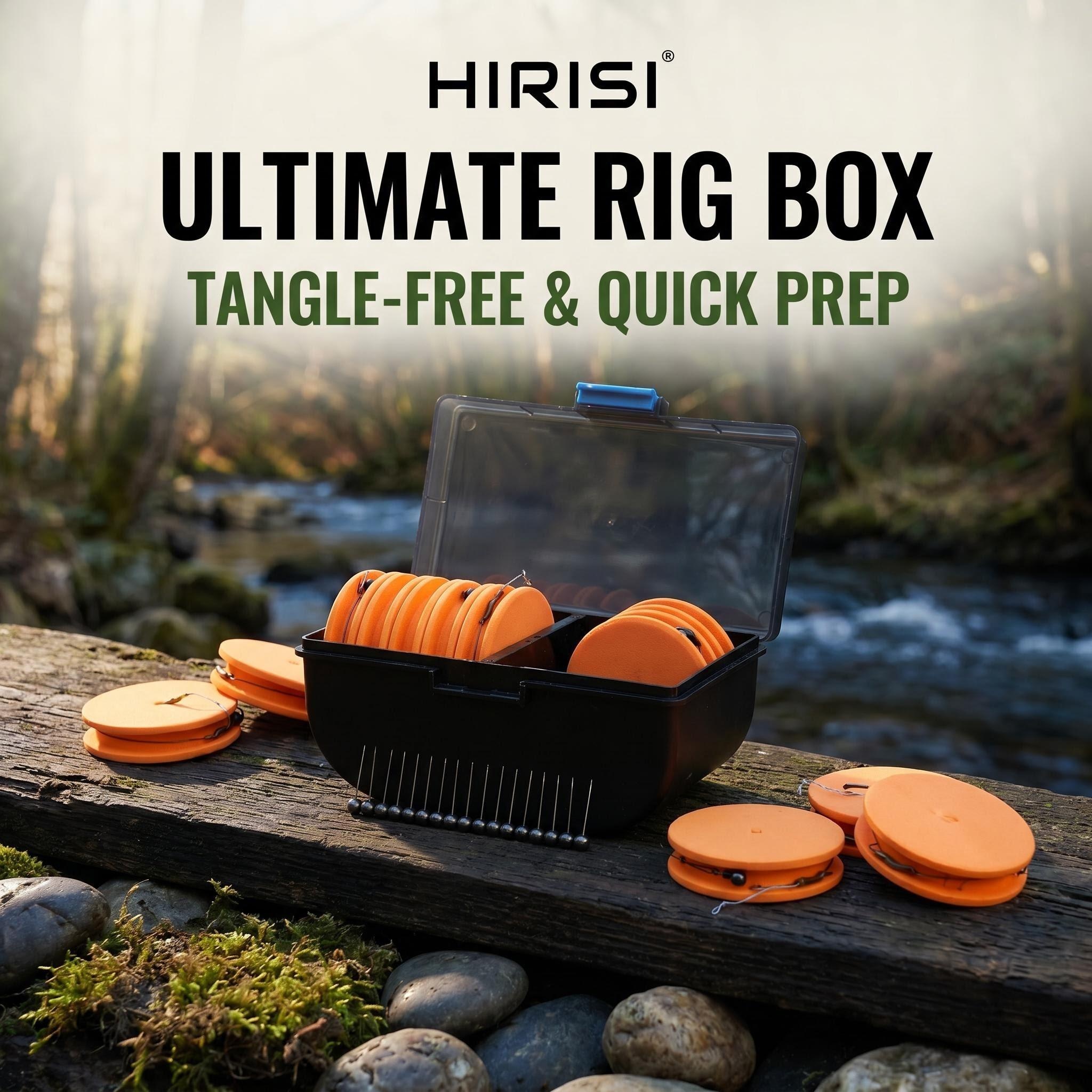 Hirisi 10pcs EVA Foam Fishing  - مراجعة Fishing Hook Box وسعره