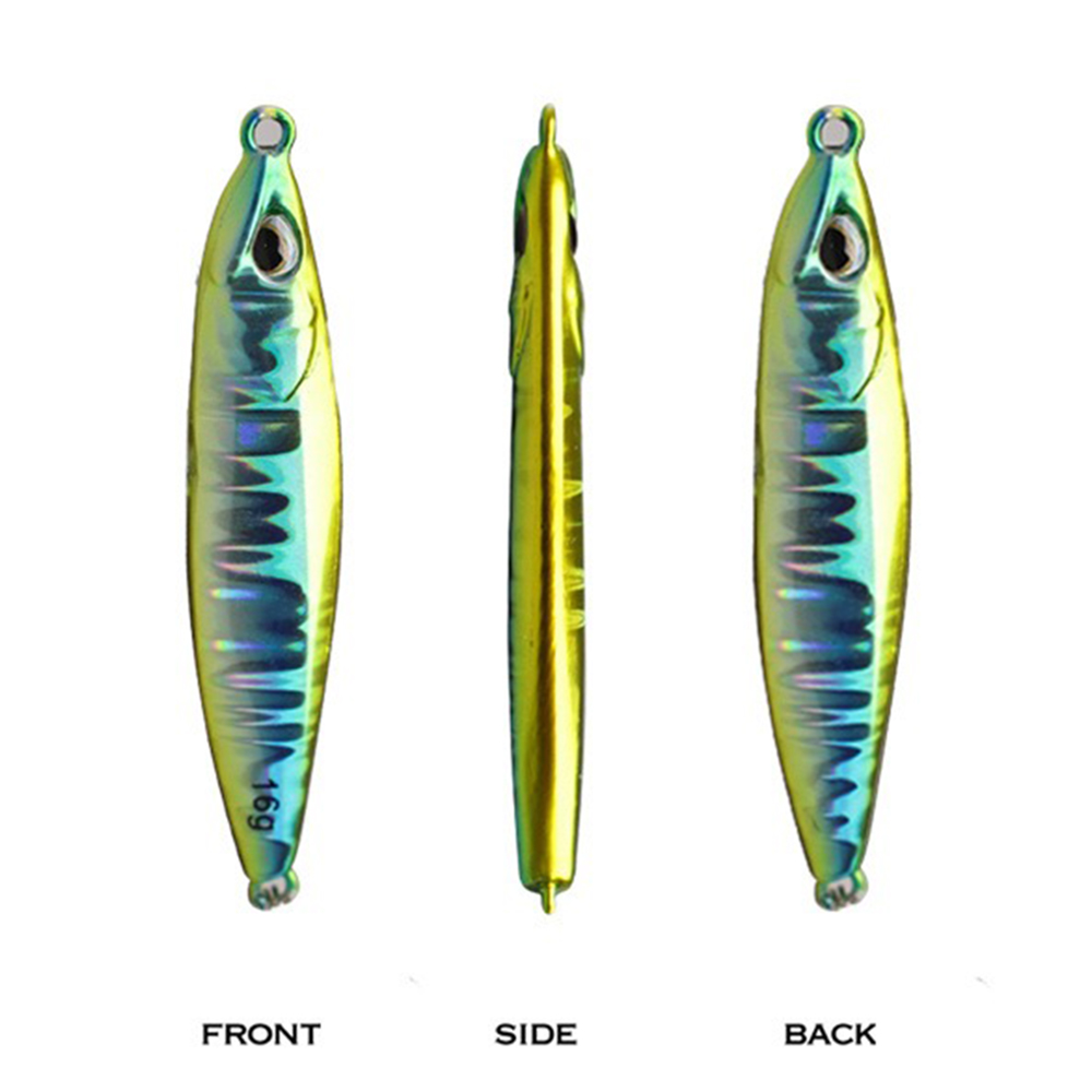 Jig Fishing Lures Metal Jiggin - مراجعة Fishing Hook Treble وسعره