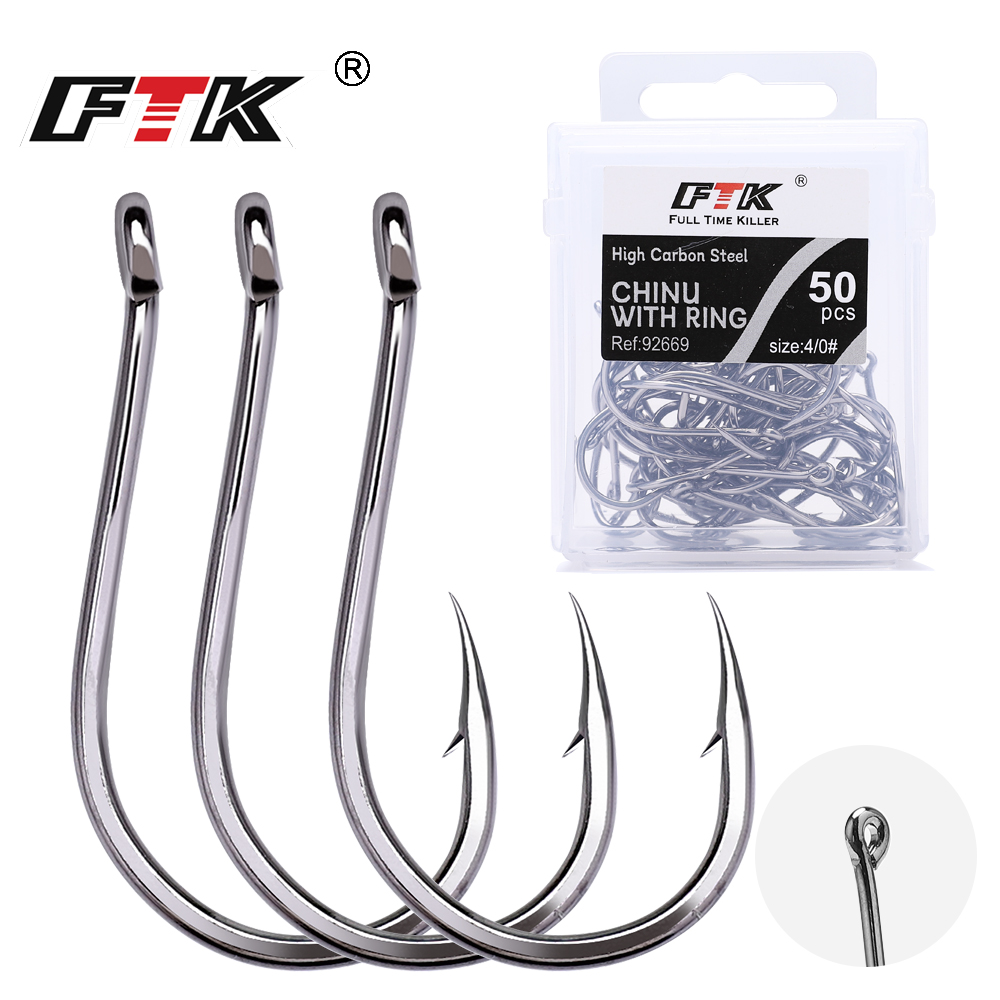 FTK CHINU Fishhook with Ring B - مراجعة Fishing Hook Assortment وسعره