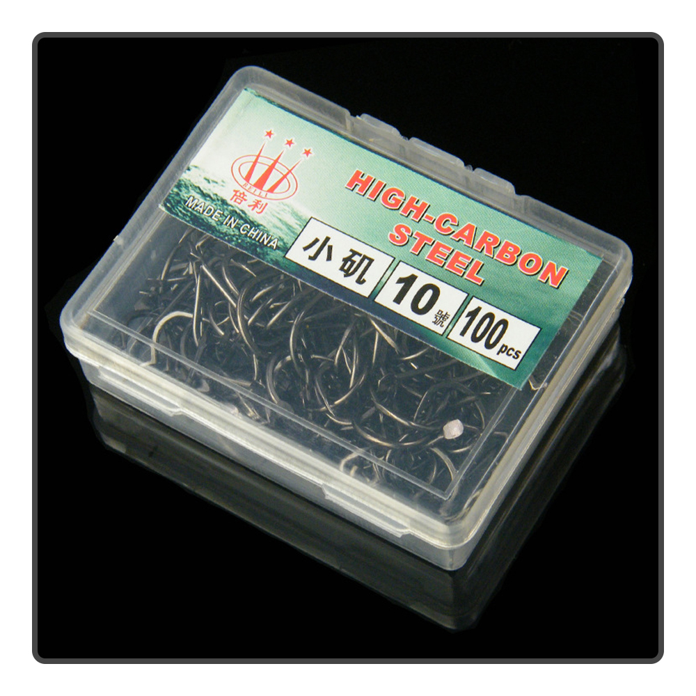 100 Pcs/Box KOISO Fish Hooks W - مراجعة Fishing Hook Assortment وسعره