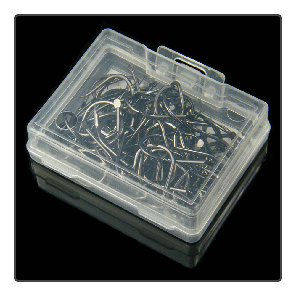 100 Pcs/Box KOISO Fish Hooks W - مراجعة Fishing Hook Assortment وسعره