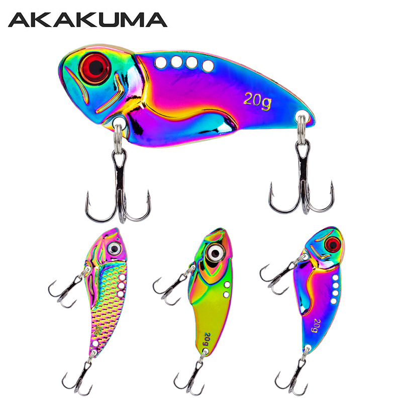3PCS Metal Colorful VIB Lure 5 - مراجعة Fishing Hook Treble وسعره