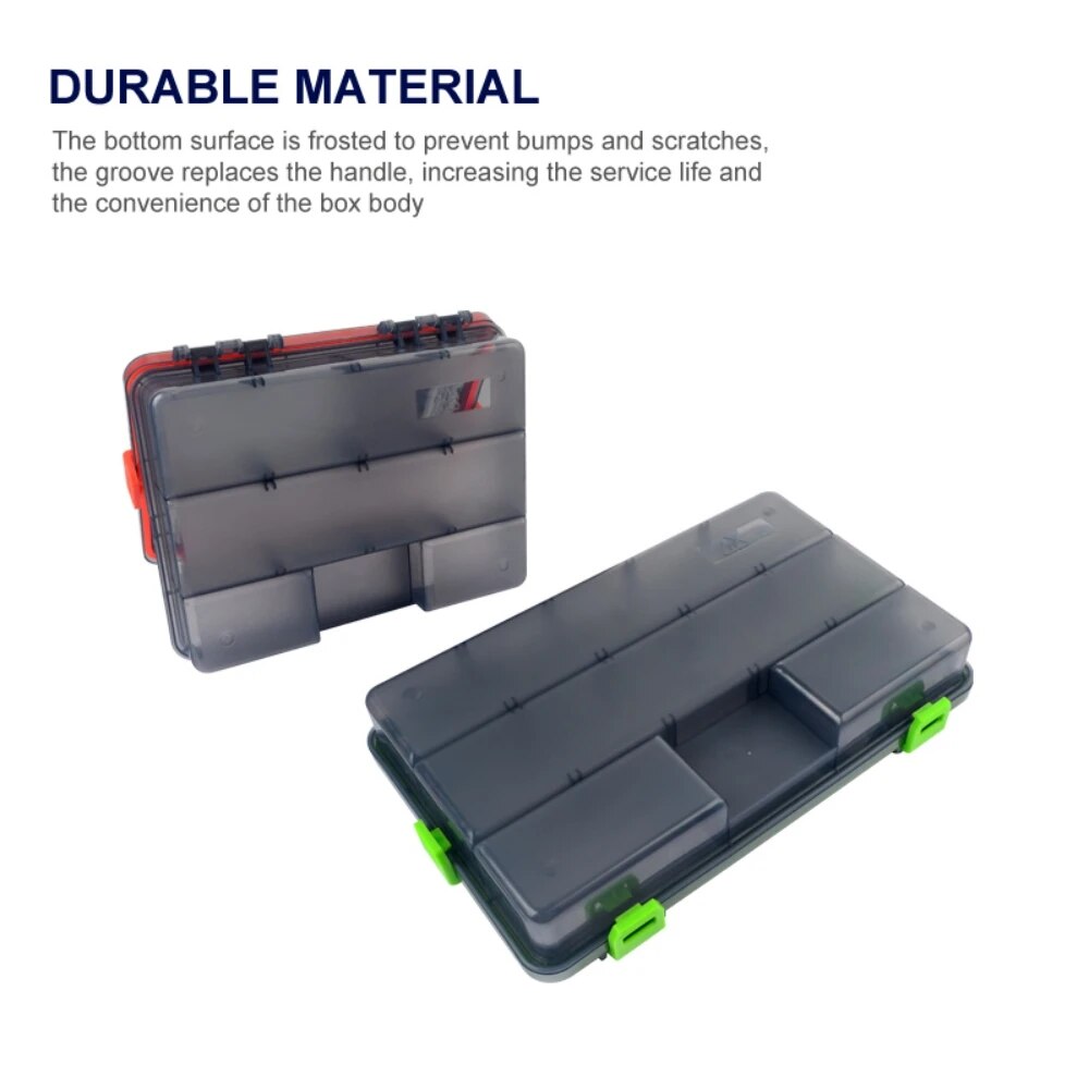 Fishing Tackle Box Large Capac - مراجعة Fishing Hook Size وسعره