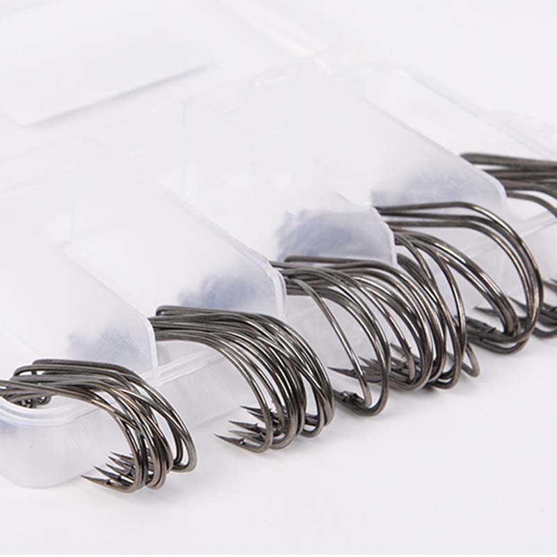 50Pcs/Box High Carbon Steel Fi - مراجعة Fishing Hook Jig وسعره