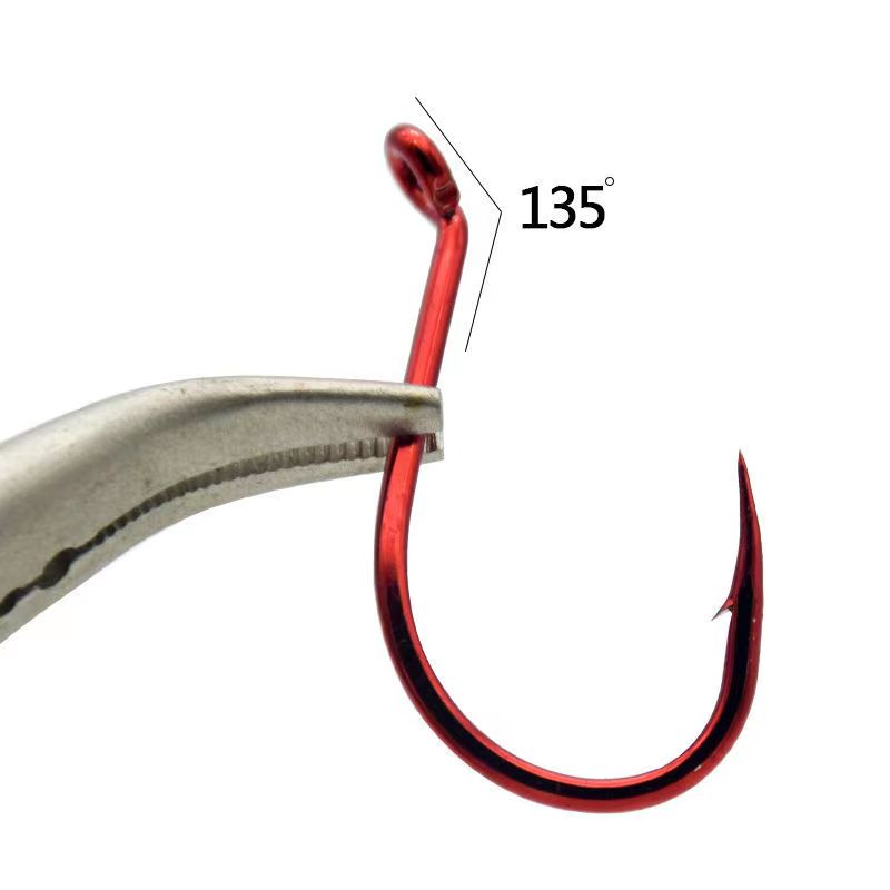 Original Mustad Sea Fishing Ho - مراجعة Fishing Hook Barbless وسعره