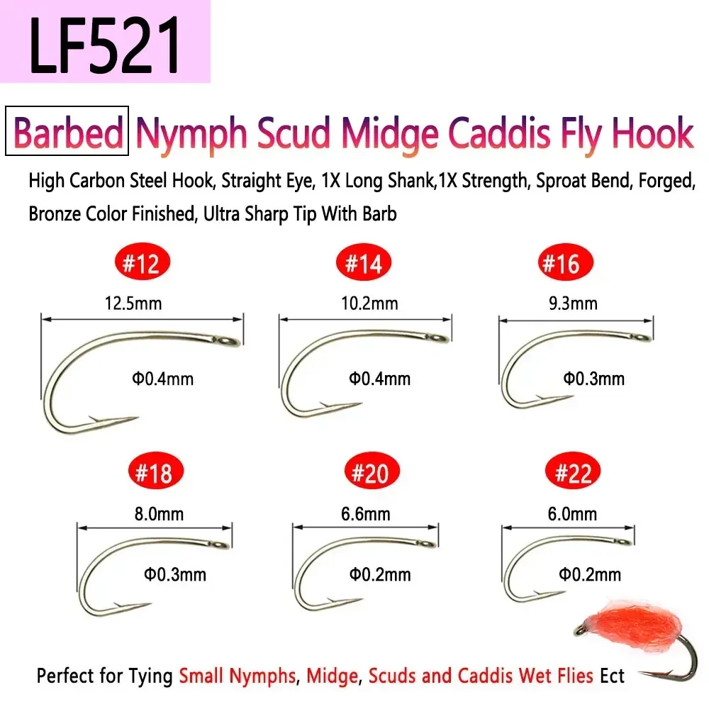 Bimoo 100PCS 1#~22# Barbed & B - مراجعة Fishing Hook Barbless وسعره